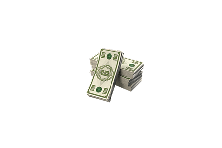 90 coins to money